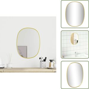 Vidaxl - Miroir Mural Doré 30x25 Cm - Miroir Mural - Miroir Doré - Décoration Murale - Miroir Design - Miroir Compact - Publicité Vidaxl - Miroir Mural Doré 30x25 Cm - Miroir Mural - Miroir Doré - Décoration Murale - Miroir Design - Miroir Compact - Publicité