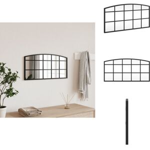 Vidaxl - Miroir Mural Noir 60x30 Cm Arche Fer - Miroir Mural - Miroir Design - Miroir Noir - Miroir Moderne - Décoration Murale - Publicité Vidaxl - Miroir Mural Noir 60x30 Cm Arche Fer - Miroir Mural - Miroir Design - Miroir Noir - Miroir Moderne - Décoration Murale - Publicité