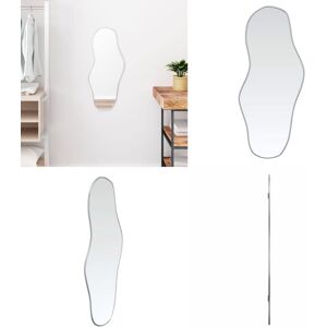 Vidaxl Miroir Mural Argenté 70x30 Cm - Publicité Vidaxl Miroir Mural Argenté 70x30 Cm - Publicité