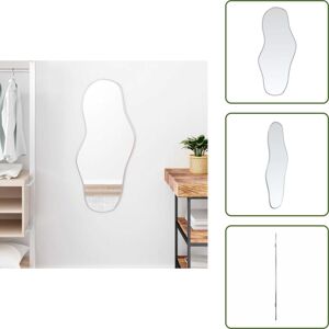 Vidaxl Miroir Mural Argenté 90x40 Cm - Publicité Vidaxl Miroir Mural Argenté 90x40 Cm - Publicité