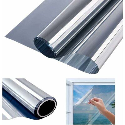 Scotch Film Miroir Pour Fenêtre Sans Tain, Protection Solaire, Film Anti-uv Et Anti-chaleur, Film De Fenêtre Anti-regard 40×200cm - Publicité Scotch Film Miroir Pour Fenêtre Sans Tain, Protection Solaire, Film Anti-uv Et Anti-chaleur, Film De Fenêtre Anti-regard 40×200cm - Publicité