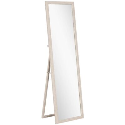OEM Miroir Sur Pied 160 X 50 Cm, Usage Polyvalent, Forme Rectangulaire Avec Cadre, Blanc - Publicité OEM Miroir Sur Pied 160 X 50 Cm, Usage Polyvalent, Forme Rectangulaire Avec Cadre, Blanc - Publicité