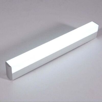 BRINSEA Miroir De Salle De Bain Carré Avec Écran Intégré, Acier Inoxydable Et Acrylique, Miroir Cosmétique, Économie D'Énergie, Haute Luminosité, Led, 55 Cm, Lumière Blanche - Publicité BRINSEA Miroir De Salle De Bain Carré Avec Écran Intégré, Acier Inoxydable Et Acrylique, Miroir Cosmétique, Économie D'Énergie, Haute Luminosité, Led, 55 Cm, Lumière Blanche - Publicité
