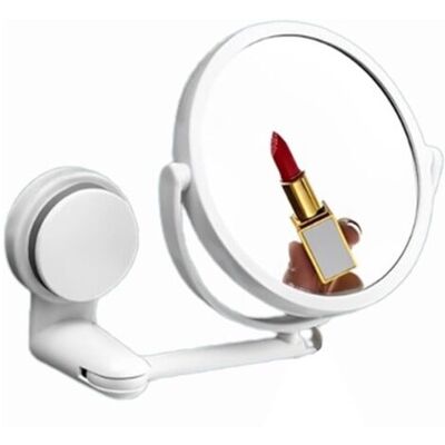 SCORPIO Miroir De Courtoisie Mural Pliable, Miroir Grossissant 3x Avec Ventouse, Idéal Pour La Maison Et Les Voyages - Publicité SCORPIO Miroir De Courtoisie Mural Pliable, Miroir Grossissant 3x Avec Ventouse, Idéal Pour La Maison Et Les Voyages - Publicité