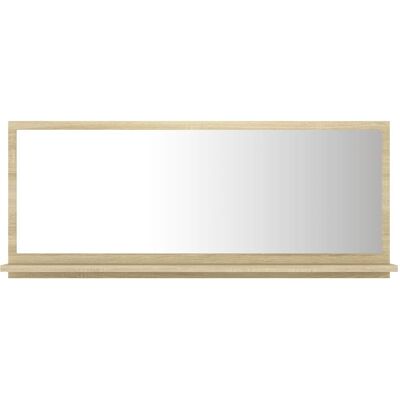 DESIGN IN Miroir De Salle De Bain Chêne Sonoma 90x10,5x37 Cm Aggloméré - Publicité DESIGN IN Miroir De Salle De Bain Chêne Sonoma 90x10,5x37 Cm Aggloméré - Publicité
