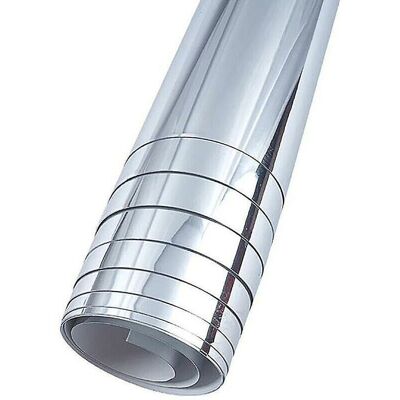 Vision Tigrezy – Rouleau Miroir Flexible Autocollant 50cm X 200cm – Décoration Murale Argent – Application Facile Sur Surfaces Lisses - Publicité Vision Tigrezy – Rouleau Miroir Flexible Autocollant 50cm X 200cm – Décoration Murale Argent – Application Facile Sur Surfaces Lisses - Publicité