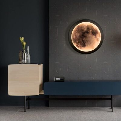 OEM Miroir Mural Lumineux Lune, 3 Niveaux De Luminosité Led, 3 Modes D'Effet (9,84 Pouces) - Publicité OEM Miroir Mural Lumineux Lune, 3 Niveaux De Luminosité Led, 3 Modes D'Effet (9,84 Pouces) - Publicité