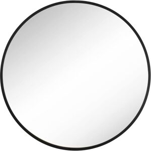 Songmics - Miroir Mural Rond, Décoratif, Diamètre 61 cm, Cadre
