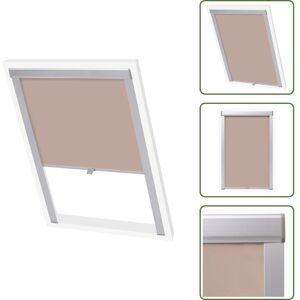 VIDAXL Store Occultant Roulant Beige Ck04 - Stores Vénitiens - Stores En Toile - Rideaux Occultants - Stores Pour Fenêtres De Toit - Velux - Publicité VIDAXL Store Occultant Roulant Beige Ck04 - Stores Vénitiens - Stores En Toile - Rideaux Occultants - Stores Pour Fenêtres De Toit - Velux - Publicité