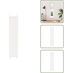 VIDAXL Store Plissé Blanc 40x200 Cm Largeur Du Tissu 39,4 Cm Polyester - Store Plissé - Stores Plissés - Store Plissé De Fenêtre - Plisse Aveugle - Publicité VIDAXL Store Plissé Blanc 40x200 Cm Largeur Du Tissu 39,4 Cm Polyester - Store Plissé - Stores Plissés - Store Plissé De Fenêtre - Plisse Aveugle - Publicité