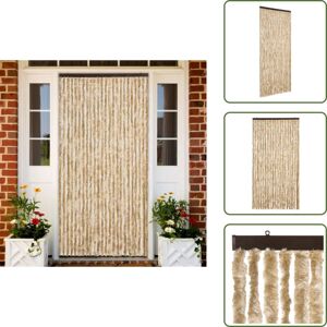VIDAXL Moustiquaire Beige 100x220 Cm Chenille - Rideau Anti-insectes - Moustiquaire - Protection Contre Les Insectes - Filet Anti-insecte - Fenêtre - The Living Store - Publicité VIDAXL Moustiquaire Beige 100x220 Cm Chenille - Rideau Anti-insectes - Moustiquaire - Protection Contre Les Insectes - Filet Anti-insecte - Fenêtre - The Living Store - Publicité
