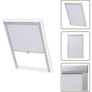 VIDAXL The Living Store - Store Enrouleur Occultant Blanc P06/406 - Stores Vénitiens - Rideaux Intérieurs - Décoration Intérieure - Stores Pour Fenêtres De Toit - Stores Velux - Publicité VIDAXL The Living Store - Store Enrouleur Occultant Blanc P06/406 - Stores Vénitiens - Rideaux Intérieurs - Décoration Intérieure - Stores Pour Fenêtres De Toit - Stores Velux - Publicité