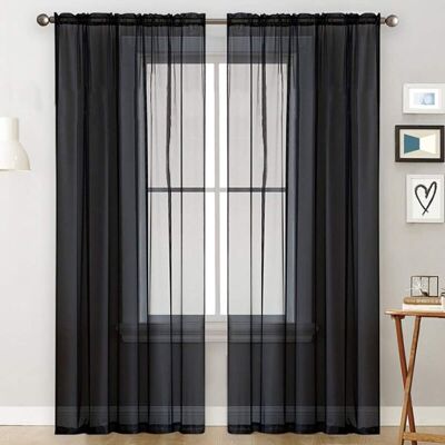 Melissa Rideaux Transparents Pour Séjour - À Poche Pour Tringle - Panneaux De Fenêtre En Voile Semi-transparent Pour Chambre - Publicité Melissa Rideaux Transparents Pour Séjour - À Poche Pour Tringle - Panneaux De Fenêtre En Voile Semi-transparent Pour Chambre - Publicité