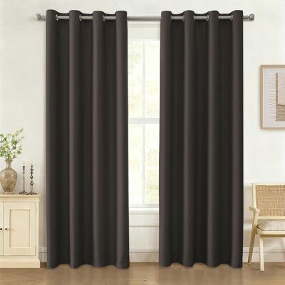GRASSLIN Lot De 2 Rideau Occultant Effet Lin, Isolant Thermique Et Phonique, 140x240 Cm, Pour Salon Et Chambre - Publicité GRASSLIN Lot De 2 Rideau Occultant Effet Lin, Isolant Thermique Et Phonique, 140x240 Cm, Pour Salon Et Chambre - Publicité