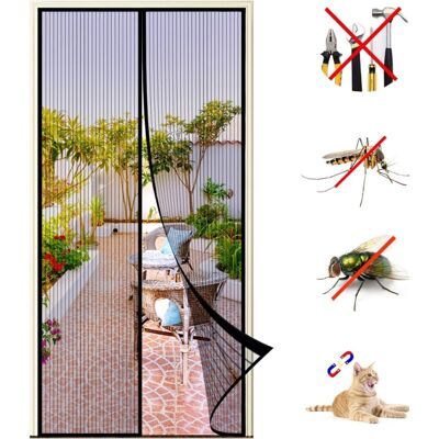 OEM Moustiquaires Pour Fenêtres Fenêtre De Porte Magnétique Anti-moustique 150x220cm Maille Autocollante Cryptage Moustiquaire Anti-moustique Rideau Magnétique Se Ferme Automatiquement - Publicité OEM Moustiquaires Pour Fenêtres Fenêtre De Porte Magnétique Anti-moustique 150x220cm Maille Autocollante Cryptage Moustiquaire Anti-moustique Rideau Magnétique Se Ferme Automatiquement - Publicité