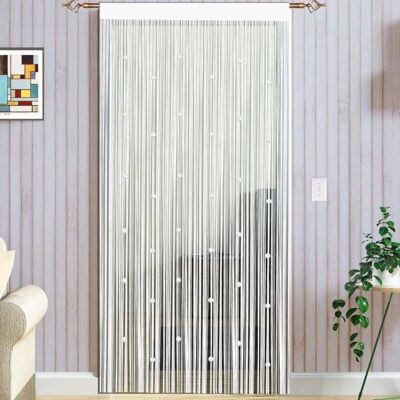 Cellfast Rideau De Porte En Perles - Anti-mouches, Extérieur, Moustiquaire, Cloison Séparation, 100x200cm, Blanc - Rideau Étiquette - Publicité Cellfast Rideau De Porte En Perles - Anti-mouches, Extérieur, Moustiquaire, Cloison Séparation, 100x200cm, Blanc - Rideau Étiquette - Publicité