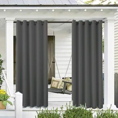 URSUS Rideaux Extérieurs Jardin Patio Gazebo Rideau Occultant Coupe-vent Protection Uv Résistant À La Moisissure, Rideaux-enlé - Publicité URSUS Rideaux Extérieurs Jardin Patio Gazebo Rideau Occultant Coupe-vent Protection Uv Résistant À La Moisissure, Rideaux-enlé - Publicité