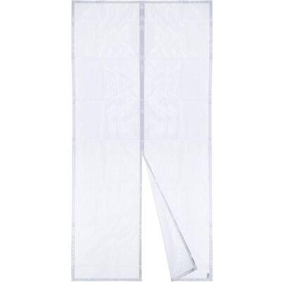 Melissa Moustiquaire Magnétique Pour Porte , Rideau En Maille, Joint Magnétique De Haut En Bas Avec Fermeture Automatique, Maintient L'Air Frais À L'Intérieur (120x210cm, Blanc) - Publicité Melissa Moustiquaire Magnétique Pour Porte , Rideau En Maille, Joint Magnétique De Haut En Bas Avec Fermeture Automatique, Maintient L'Air Frais À L'Intérieur (120x210cm, Blanc) - Publicité