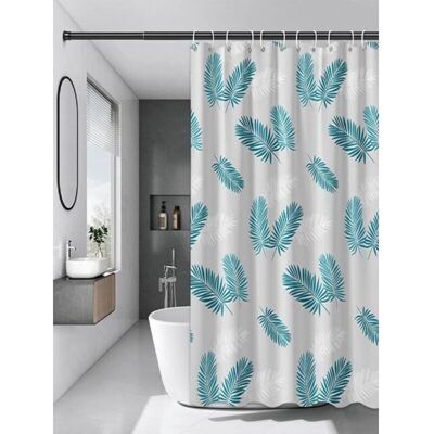 PELTOR 150 X 180cm Rideau De Douche Imperméable Pour Salle De Bain, Rideau De Douche En Plumes Peva, Décoration De Maison Moderne Translucide - Publicité PELTOR 150 X 180cm Rideau De Douche Imperméable Pour Salle De Bain, Rideau De Douche En Plumes Peva, Décoration De Maison Moderne Translucide - Publicité
