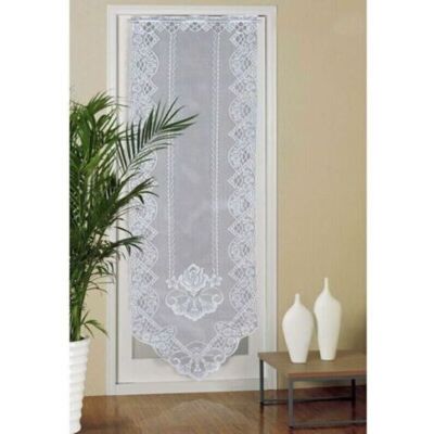 OEM Rideau De Porte En Dentelle. 60cm X 180cm Rideaux En Voile De Fenêtre Semi Transparents. Rideau Brodé Pour Décoration Maison Salon. Chambre. Blanc - Publicité OEM Rideau De Porte En Dentelle. 60cm X 180cm Rideaux En Voile De Fenêtre Semi Transparents. Rideau Brodé Pour Décoration Maison Salon. Chambre. Blanc - Publicité