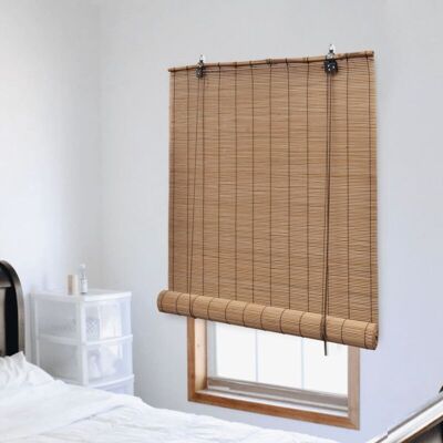 MOXIE Stores En Bambou, Faciles À Installer, Pour Fenêtres Intérieures, 150 X 160 Cm, Marron, Stores Enrouleurs Pour Intérieur Et Extérieur/terrasse - Publicité MOXIE Stores En Bambou, Faciles À Installer, Pour Fenêtres Intérieures, 150 X 160 Cm, Marron, Stores Enrouleurs Pour Intérieur Et Extérieur/terrasse - Publicité