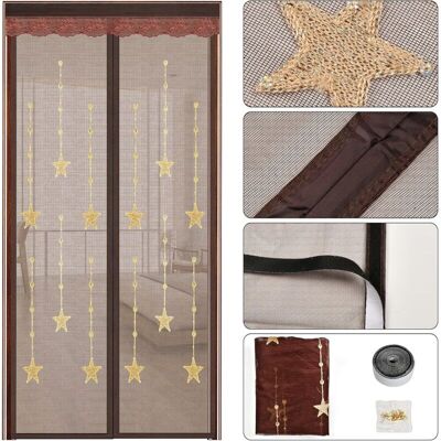 ANGEL CERDA Moustiquaire Magnétique Pour Fenêtre/porte-balcon 100x210cm – – Installation Sans Perçage, Avec Ruban Adhésif – - Publicité ANGEL CERDA Moustiquaire Magnétique Pour Fenêtre/porte-balcon 100x210cm – – Installation Sans Perçage, Avec Ruban Adhésif – - Publicité