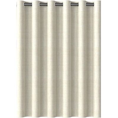 ABYSSE Rideau De Chambre À Coucher De Salon En Matériau Épaissi Imperméable Sans Perforation Installation Facile Tringle De Douche Beige - Publicité ABYSSE Rideau De Chambre À Coucher De Salon En Matériau Épaissi Imperméable Sans Perforation Installation Facile Tringle De Douche Beige - Publicité