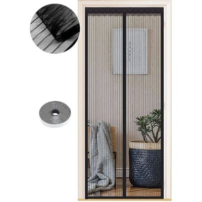 OEM Moustiquaire Magnétique, Adaptée Aux Portes Et Fenêtres, 70 X 200 Cm, Aimant Puissant, Mécanisme De Fermeture Automatique, Convient Aux Rideaux De Porte, Couloirs Et Terrasses, Aucun Perçage Requis, R - Publicité OEM Moustiquaire Magnétique, Adaptée Aux Portes Et Fenêtres, 70 X 200 Cm, Aimant Puissant, Mécanisme De Fermeture Automatique, Convient Aux Rideaux De Porte, Couloirs Et Terrasses, Aucun Perçage Requis, R - Publicité