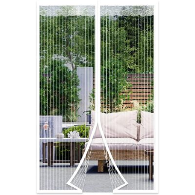 OEM Moustiquaire Porte Fenêtre Magnétique 100x210cm - Rideau Anti-moustiques Maille Ultra Fine, Fermeture Aimantée Sans Perçage, Idéal Pour Balcon & Chambre, Blanc - Publicité OEM Moustiquaire Porte Fenêtre Magnétique 100x210cm - Rideau Anti-moustiques Maille Ultra Fine, Fermeture Aimantée Sans Perçage, Idéal Pour Balcon & Chambre, Blanc - Publicité