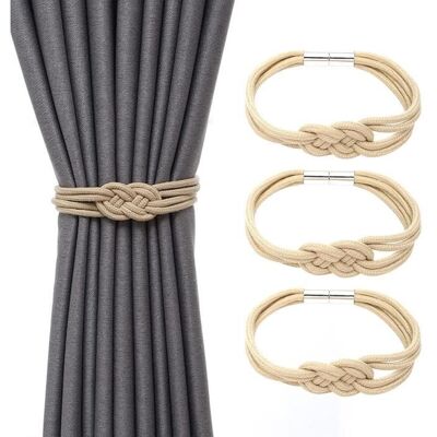Cellfast Embrasses À Rideaux,sangles De Rideaux Simples,embrasse À Rideaux Avec Boutons Magnétique,attache Rideau Aimantée,embrasses,4pcs - Publicité Cellfast Embrasses À Rideaux,sangles De Rideaux Simples,embrasse À Rideaux Avec Boutons Magnétique,attache Rideau Aimantée,embrasses,4pcs - Publicité