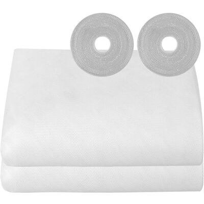 Scotch Aiperq Moustiquaire Fenetre 2 Paquets 150x200cm Toile Moustiquaire Pour Fenêtre Adhesif Ajustable Filet Écran Insecte (blanche) - Publicité Scotch Aiperq Moustiquaire Fenetre 2 Paquets 150x200cm Toile Moustiquaire Pour Fenêtre Adhesif Ajustable Filet Écran Insecte (blanche) - Publicité