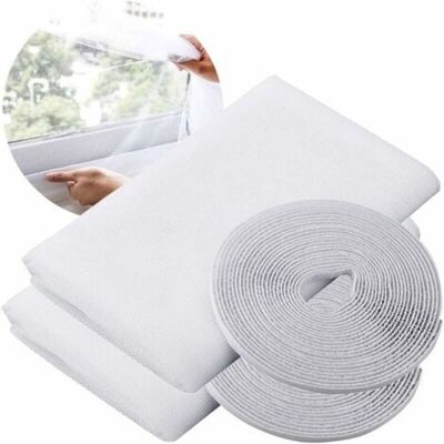 Scotch Aiperq Moustiquaires Pour Fenêtre, Toile Haut De Gamme En Ibre De Verre, Protection Eficace Contre Les Insectes, 150 X 200 Cm,avec 2 Rouleaux Bandes Autocollantes, Blanc - Publicité Scotch Aiperq Moustiquaires Pour Fenêtre, Toile Haut De Gamme En Ibre De Verre, Protection Eficace Contre Les Insectes, 150 X 200 Cm,avec 2 Rouleaux Bandes Autocollantes, Blanc - Publicité