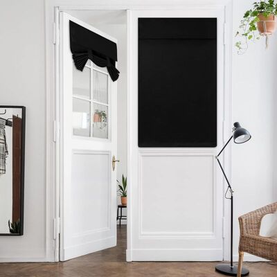 Vision Rideaux Occultants Pour Porte-fenêtre, Rideaux Pour Vitres, Isolation Thermique, Pour Chambre À Coucher, Noir, 66 X 102 Cm, 1 Panneau - Publicité Vision Rideaux Occultants Pour Porte-fenêtre, Rideaux Pour Vitres, Isolation Thermique, Pour Chambre À Coucher, Noir, 66 X 102 Cm, 1 Panneau - Publicité