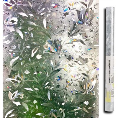 MOXIE 3d Film Pour Fenêtre Film Electrostatique Protége Intimité Anti-uv Décoratif Film Vitre Motif Tulipes Fleurs (90x400cm) - Publicité MOXIE 3d Film Pour Fenêtre Film Electrostatique Protége Intimité Anti-uv Décoratif Film Vitre Motif Tulipes Fleurs (90x400cm) - Publicité