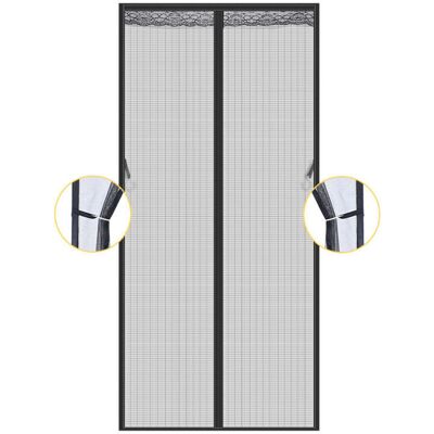 URSUS Moustiquaire Porte Fenêtre Magnétique 70x210cm Rideau Porte Anti Mouche Insecte Moustiquaire Aimantée Bande Adhésive Fermeture Automatique Maille - Publicité URSUS Moustiquaire Porte Fenêtre Magnétique 70x210cm Rideau Porte Anti Mouche Insecte Moustiquaire Aimantée Bande Adhésive Fermeture Automatique Maille - Publicité