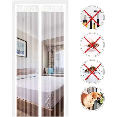 Melissa Moustiquaire De Porte Magnétique Fermeture Automatique Rideau Porte Anti Insectes Avec Aimants Sans Perçage (120x220cm, Blanc) - Publicité Melissa Moustiquaire De Porte Magnétique Fermeture Automatique Rideau Porte Anti Insectes Avec Aimants Sans Perçage (120x220cm, Blanc) - Publicité