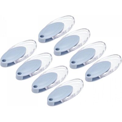 MOXIE Aveugle Cordon Poids, 8pcs 90mm Rideau Fenêtre Volet Perlé Chaîne Poignée Romain Vertical Ombre Accessoires, Bleu - Publicité MOXIE Aveugle Cordon Poids, 8pcs 90mm Rideau Fenêtre Volet Perlé Chaîne Poignée Romain Vertical Ombre Accessoires, Bleu - Publicité