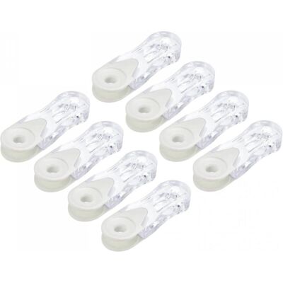 MOXIE Lot De 8 Poids De Cordon De Store 90 Mm Pour Rideau De Fenêtre Et Volet Roulant Vertical Romain Blanc - Publicité MOXIE Lot De 8 Poids De Cordon De Store 90 Mm Pour Rideau De Fenêtre Et Volet Roulant Vertical Romain Blanc - Publicité