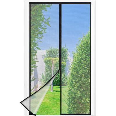 SANS MARQUE Moustiquaire Porte Fenêtre, 95 X 220 Cm - Maillage Fine Noire Magnétique Rideau Anti Mouche, Se Ferme Tout Seul, La Bande Ve1cro Au Sommet Du Volet Rideau Anti Mouche A Été Élargie À 3.8 Cm - Publicité SANS MARQUE Moustiquaire Porte Fenêtre, 95 X 220 Cm - Maillage Fine Noire Magnétique Rideau Anti Mouche, Se Ferme Tout Seul, La Bande Ve1cro Au Sommet Du Volet Rideau Anti Mouche A Été Élargie À 3.8 Cm - Publicité