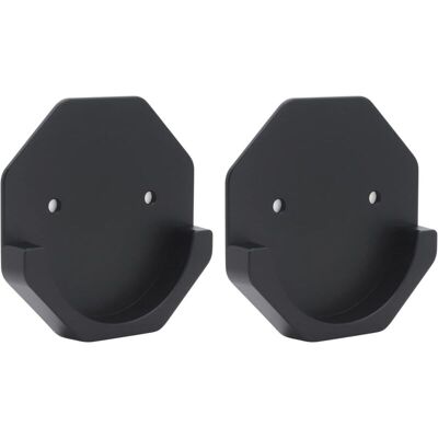 MOXIE 2 Pcs Support Tringle A Rideaux Sans Percage Accroche Tringle Fixation Tringle Rideau Support Barre Rideau Attache Tringle Porte Tringle Rideau Crochet Pour Tringle Rideau (hexagone Noir) - Publicité MOXIE 2 Pcs Support Tringle A Rideaux Sans Percage Accroche Tringle Fixation Tringle Rideau Support Barre Rideau Attache Tringle Porte Tringle Rideau Crochet Pour Tringle Rideau (hexagone Noir) - Publicité