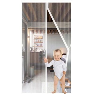 URSUS Magnétique Moustiquaire Porte,90x210cm, Rideau De Porte Anti Mouche Fermeture Automatique Anti Insectes Respirant Moustiquaire Pour Portes De Balcon, Salon, Montage Par Sans Perçage,blanc - Publicité URSUS Magnétique Moustiquaire Porte,90x210cm, Rideau De Porte Anti Mouche Fermeture Automatique Anti Insectes Respirant Moustiquaire Pour Portes De Balcon, Salon, Montage Par Sans Perçage,blanc - Publicité