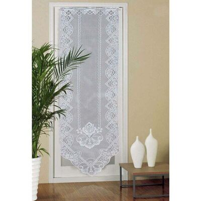 OEM Rideau De Porte En Dentelle, 60cm X 180cm Rideaux En Voile De Fenêtre Semi Transparents, Rideau Brodé Pour Décoration Maison Salon, Chambre, Blanc-crezuo - Publicité OEM Rideau De Porte En Dentelle, 60cm X 180cm Rideaux En Voile De Fenêtre Semi Transparents, Rideau Brodé Pour Décoration Maison Salon, Chambre, Blanc-crezuo - Publicité