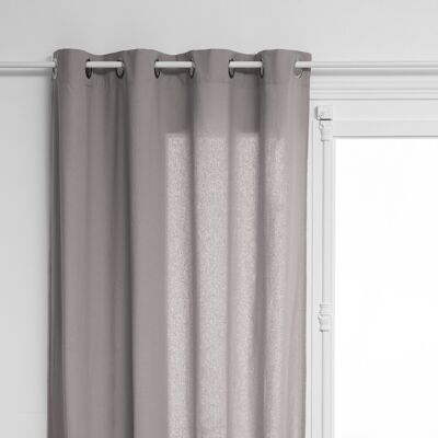 Rideau D'Ameublement "anjali" En Coton 135 X 240 Cm Atmosphera - Gris Clair - Gris Clair - 1 Panneau 135 X 240 Cm - Publicité Rideau D'Ameublement "anjali" En Coton 135 X 240 Cm Atmosphera - Gris Clair - Gris Clair - 1 Panneau 135 X 240 Cm - Publicité
