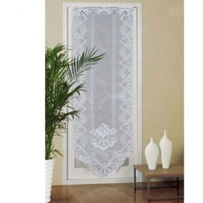 OEM 60cm X 180cm Rideau De Porte En Dentelle, Rideaux En Voile De Fenêtre Semi Transparents, Rideau Brodé Pour Décoration Maison Salon, Chambre, Blanc-crezuo - Publicité OEM 60cm X 180cm Rideau De Porte En Dentelle, Rideaux En Voile De Fenêtre Semi Transparents, Rideau Brodé Pour Décoration Maison Salon, Chambre, Blanc-crezuo - Publicité