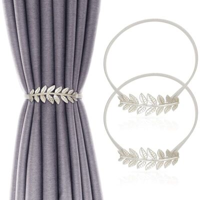 MOXIE Lot De 4 Attaches De Rideaux Attaches De Rideaux En Métal Attaches De Rideaux Accessoires Boucles De Rideaux (doré) - Publicité MOXIE Lot De 4 Attaches De Rideaux Attaches De Rideaux En Métal Attaches De Rideaux Accessoires Boucles De Rideaux (doré) - Publicité