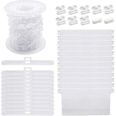 MOXIE Stores Verticaux Accessoires Rouleau Rideau Perle Corde Connecteur Clips Bricolage Rouleau Store Montage Pour Maison Chambre Cuisine - Publicité MOXIE Stores Verticaux Accessoires Rouleau Rideau Perle Corde Connecteur Clips Bricolage Rouleau Store Montage Pour Maison Chambre Cuisine - Publicité