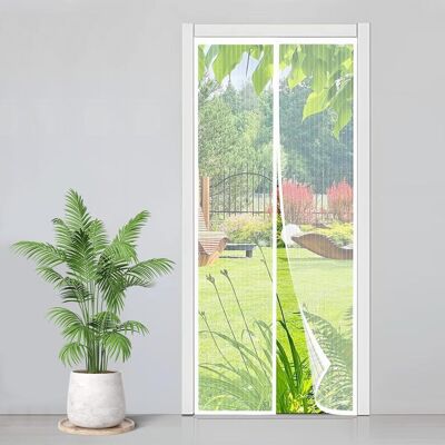 GRASSLIN 1 Rideau Moustiquaire, 120x230cm, Fermeture Magnétique, Sans Perçage, Polyester, Pour Balcon Cave Chambre - Publicité GRASSLIN 1 Rideau Moustiquaire, 120x230cm, Fermeture Magnétique, Sans Perçage, Polyester, Pour Balcon Cave Chambre - Publicité