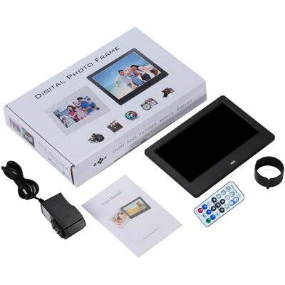 OEM Cadre Photo Numérique 7 Pouces, Écran Tactile Hd 1080p Ips, Lecture De Photos, Vidéos, Calendrier, Musique Et Publicités, Format 16:9, Compatible Avec Les Cartes Mémoire Jusqu'à 32 Go. Publicité OEM Cadre Photo Numérique 7 Pouces, Écran Tactile Hd 1080p Ips, Lecture De Photos, Vidéos, Calendrier, Musique Et Publicités, Format 16:9, Compatible Avec Les Cartes Mémoire Jusqu'à 32 Go. Publicité