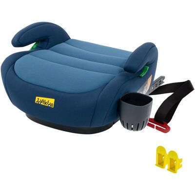 OEM Siège Auto Bébé Groupe 2/3 (15 À 36 Kg) Avec Fixation Isofix, Homologué R129 (i-size), Rembourrage Confortable, Housse Lavable En Machine, Bleu, Avec Porte-gobelet - Publicité OEM Siège Auto Bébé Groupe 2/3 (15 À 36 Kg) Avec Fixation Isofix, Homologué R129 (i-size), Rembourrage Confortable, Housse Lavable En Machine, Bleu, Avec Porte-gobelet - Publicité