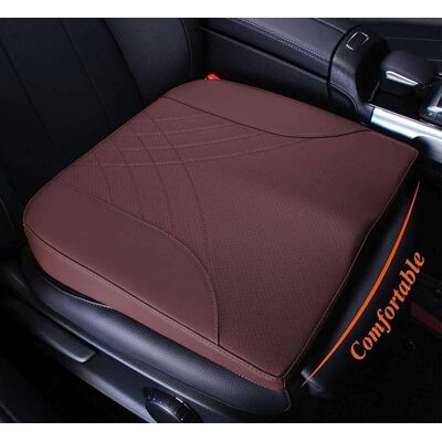 OEM Coussin De Siège Auto, Siège Conducteur, Mousse À Mémoire De Forme, 43 X 45 Cm, Marron - Publicité OEM Coussin De Siège Auto, Siège Conducteur, Mousse À Mémoire De Forme, 43 X 45 Cm, Marron - Publicité